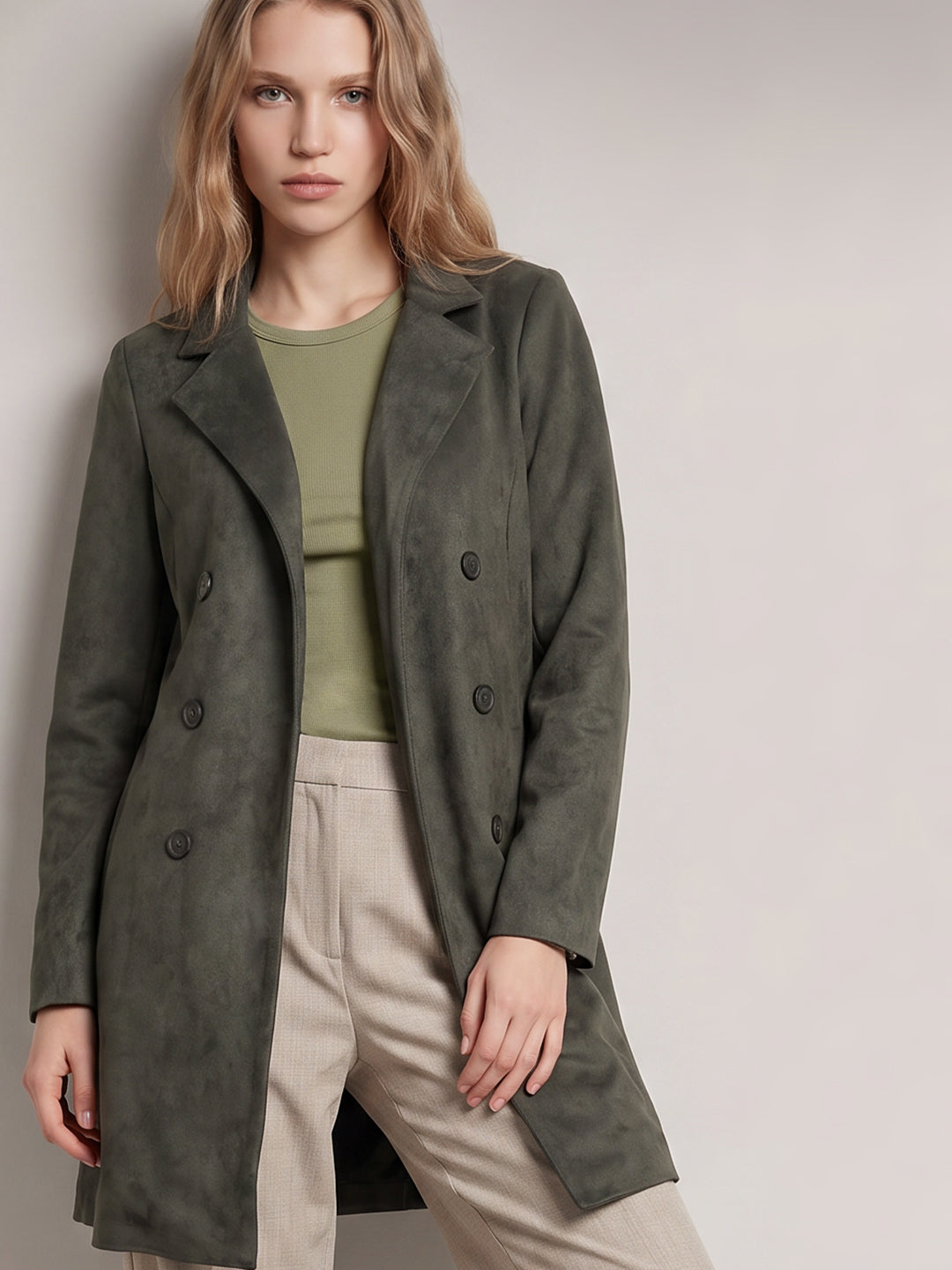 Green Suede Jacket