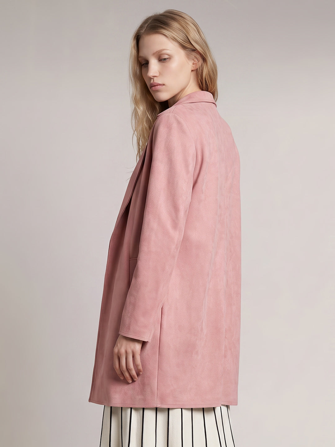 Pink Suede Jacket