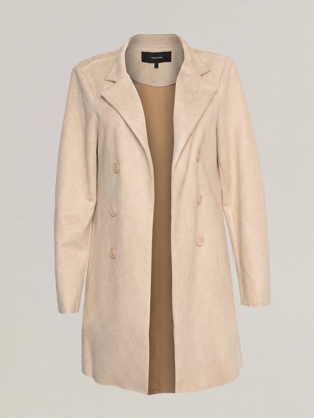 Beige Suede Jacket