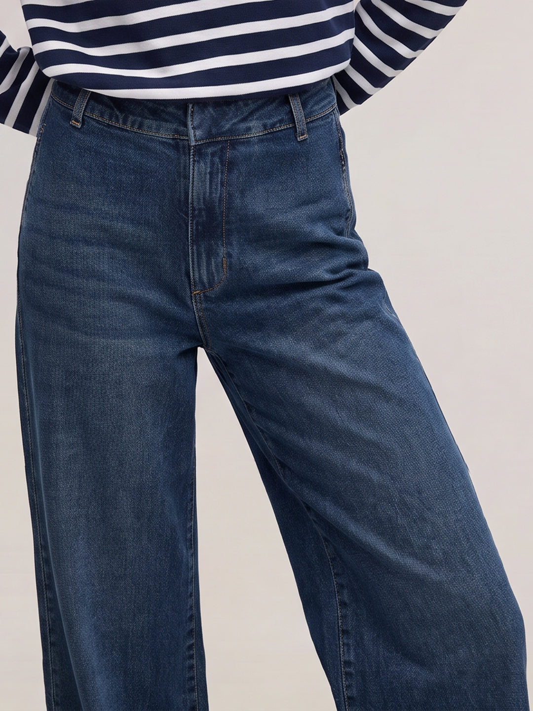 Blye High Rise Barrel Fit Jeans