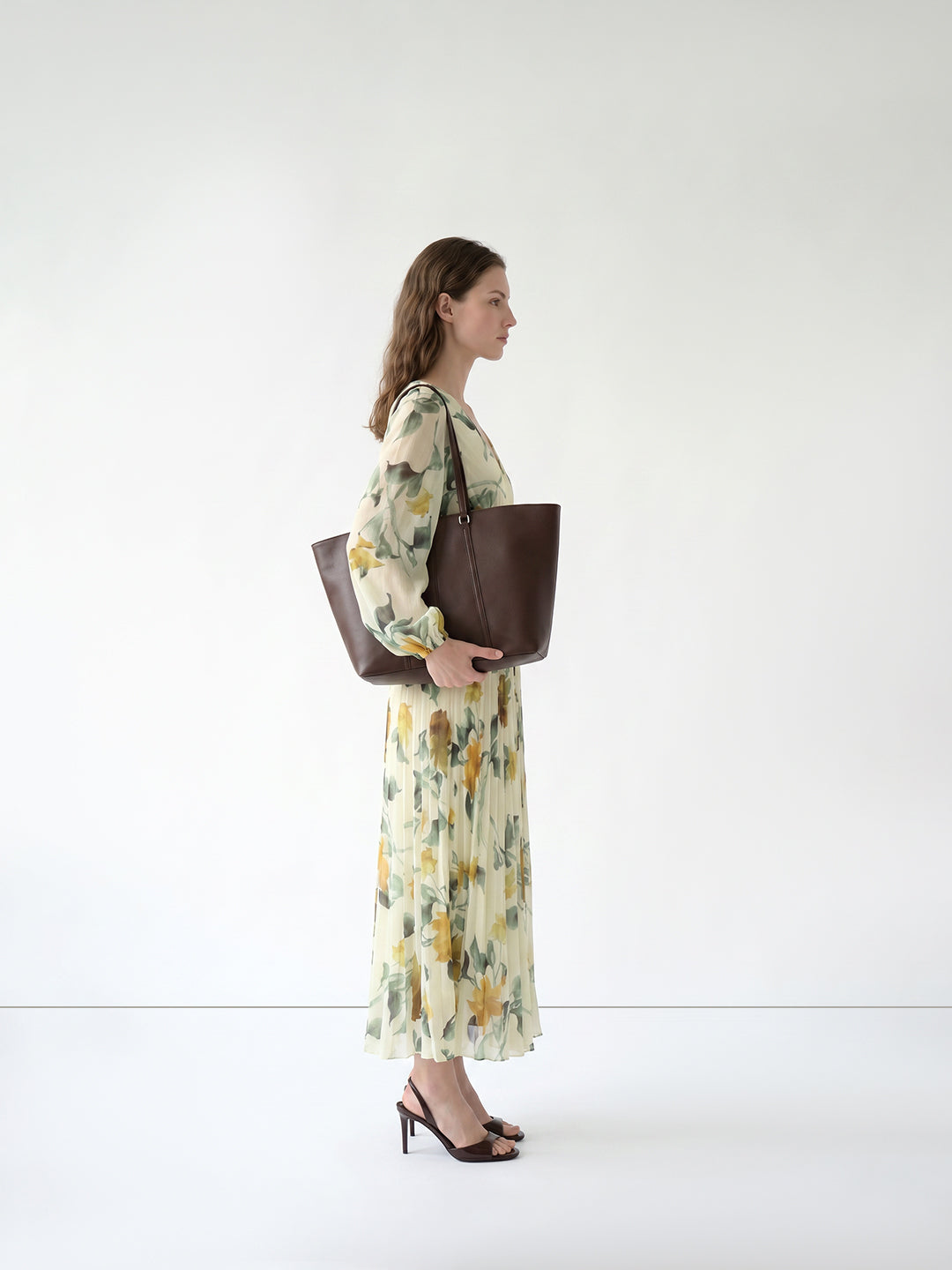 Floral Print Midi Dress