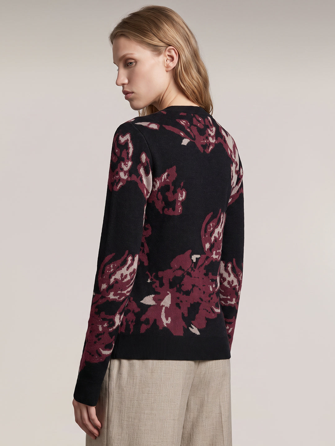 Floral Knit Top