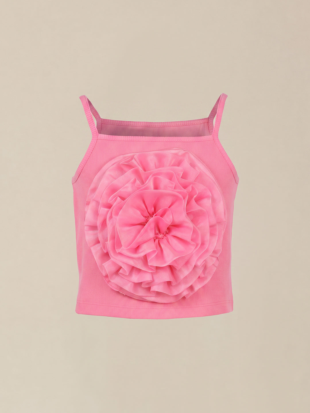 GIRLS Pink Strappy Top