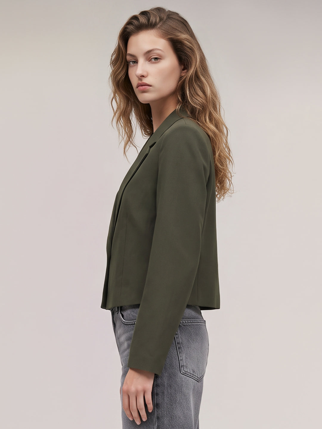 Green Tailored Blazer