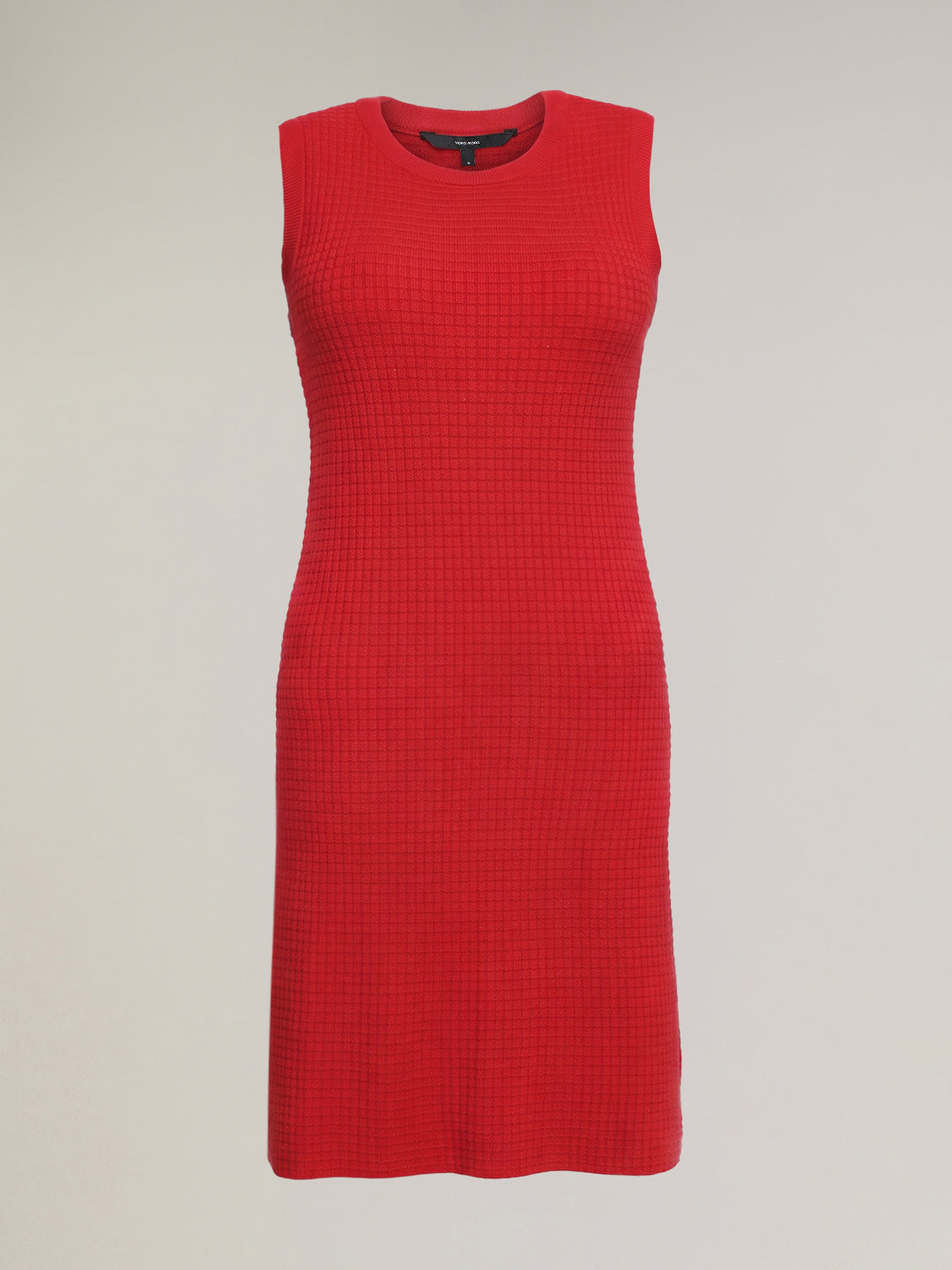 Textured Sleeveless Mini Dress