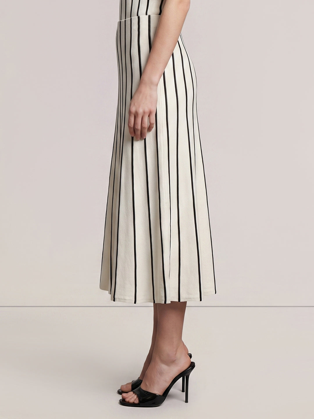 Striped Knit Skirt