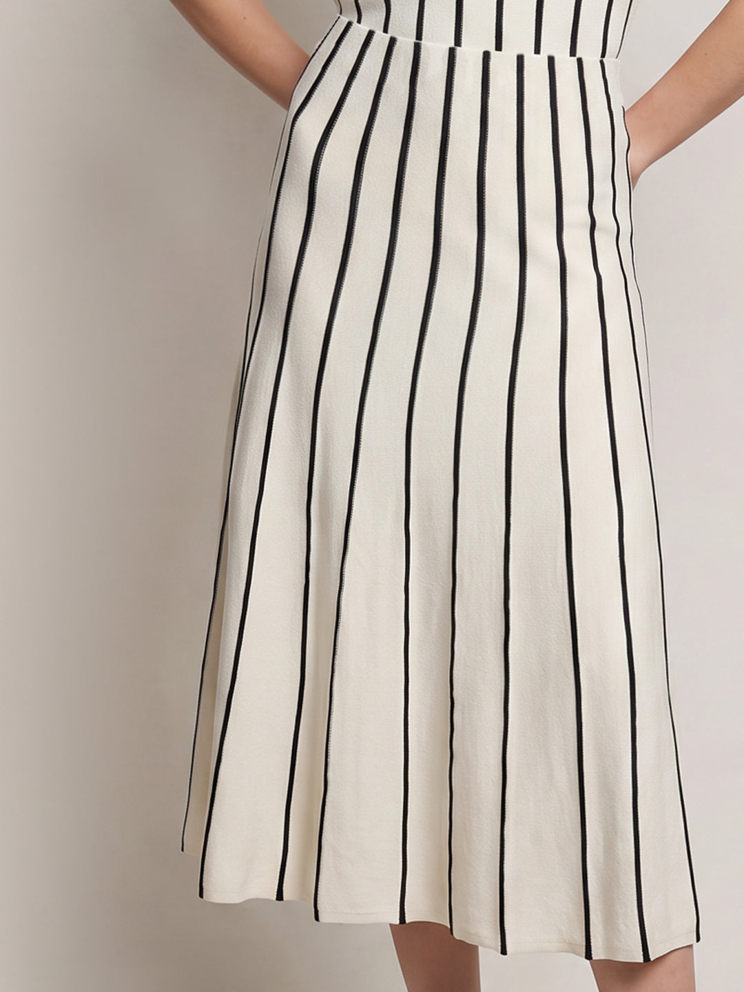 Striped Knit Skirt