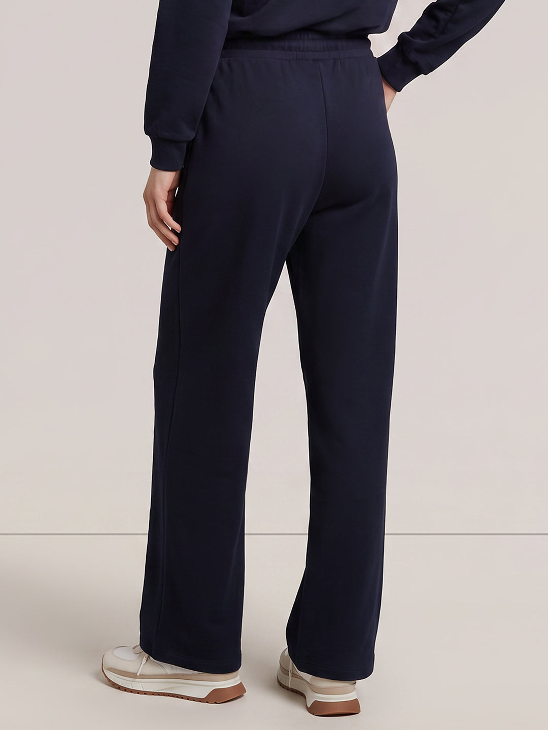 Dark Blue High Rise Sweatpants