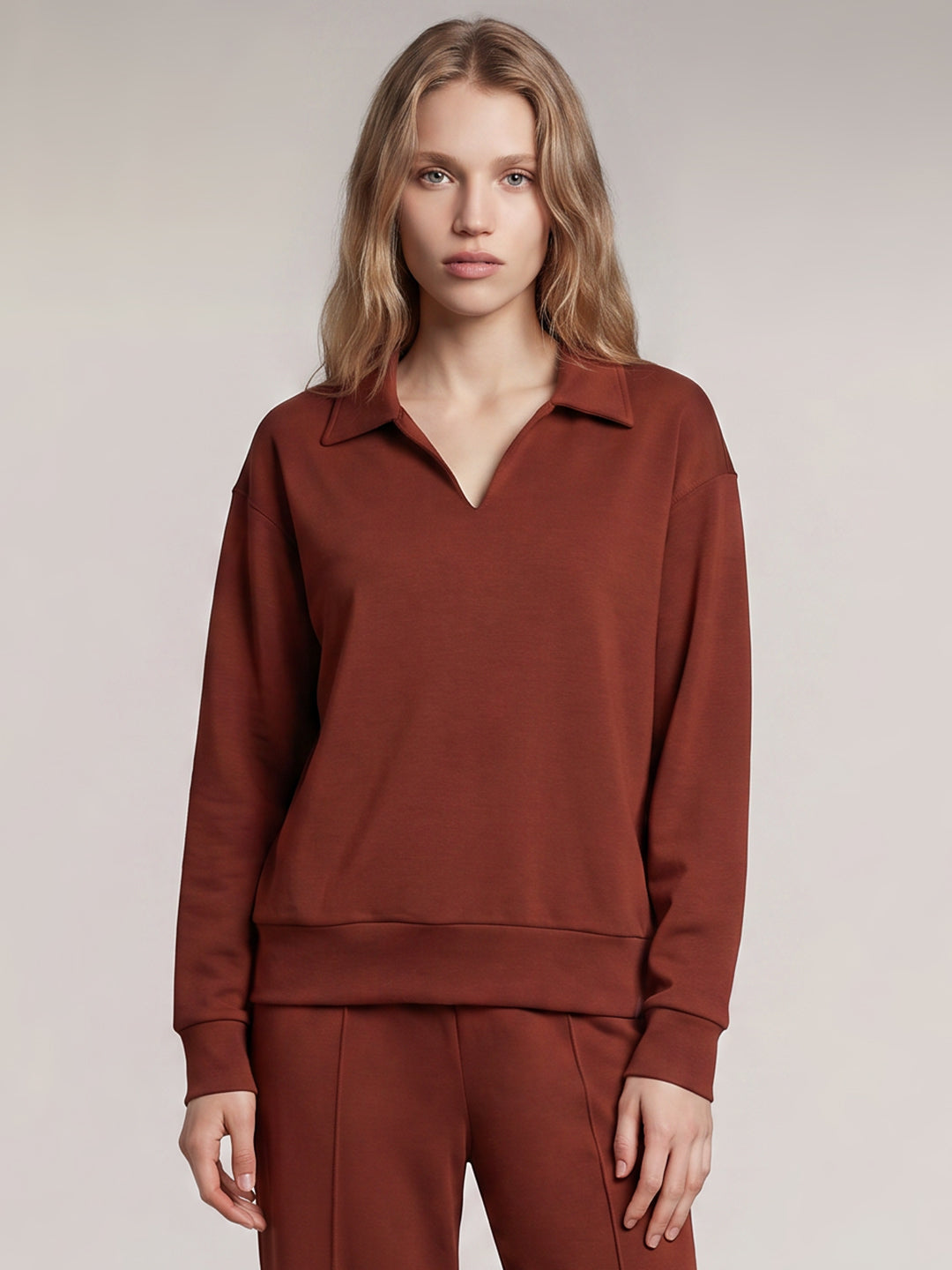 Dark Brown Sweatshirt