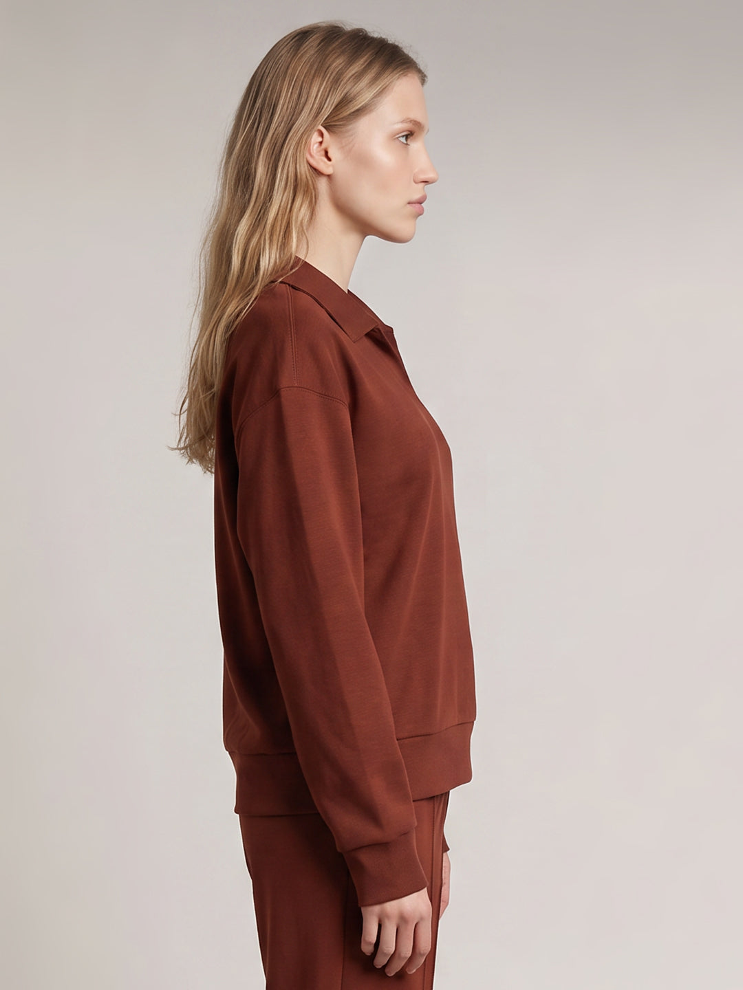 Dark Brown Sweatshirt