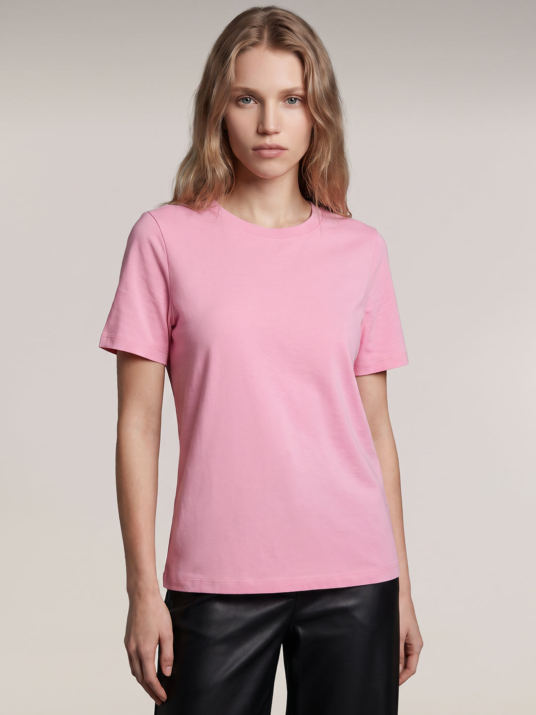 Pink Organic Cotton T-Shirt