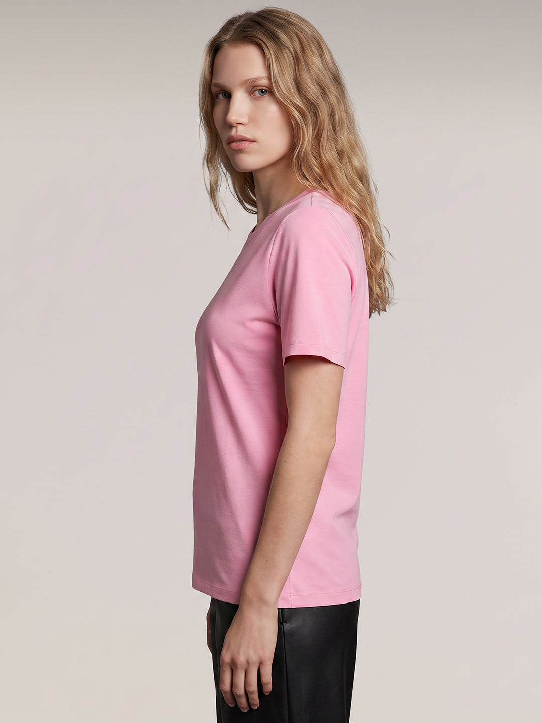 Pink Organic Cotton T-Shirt