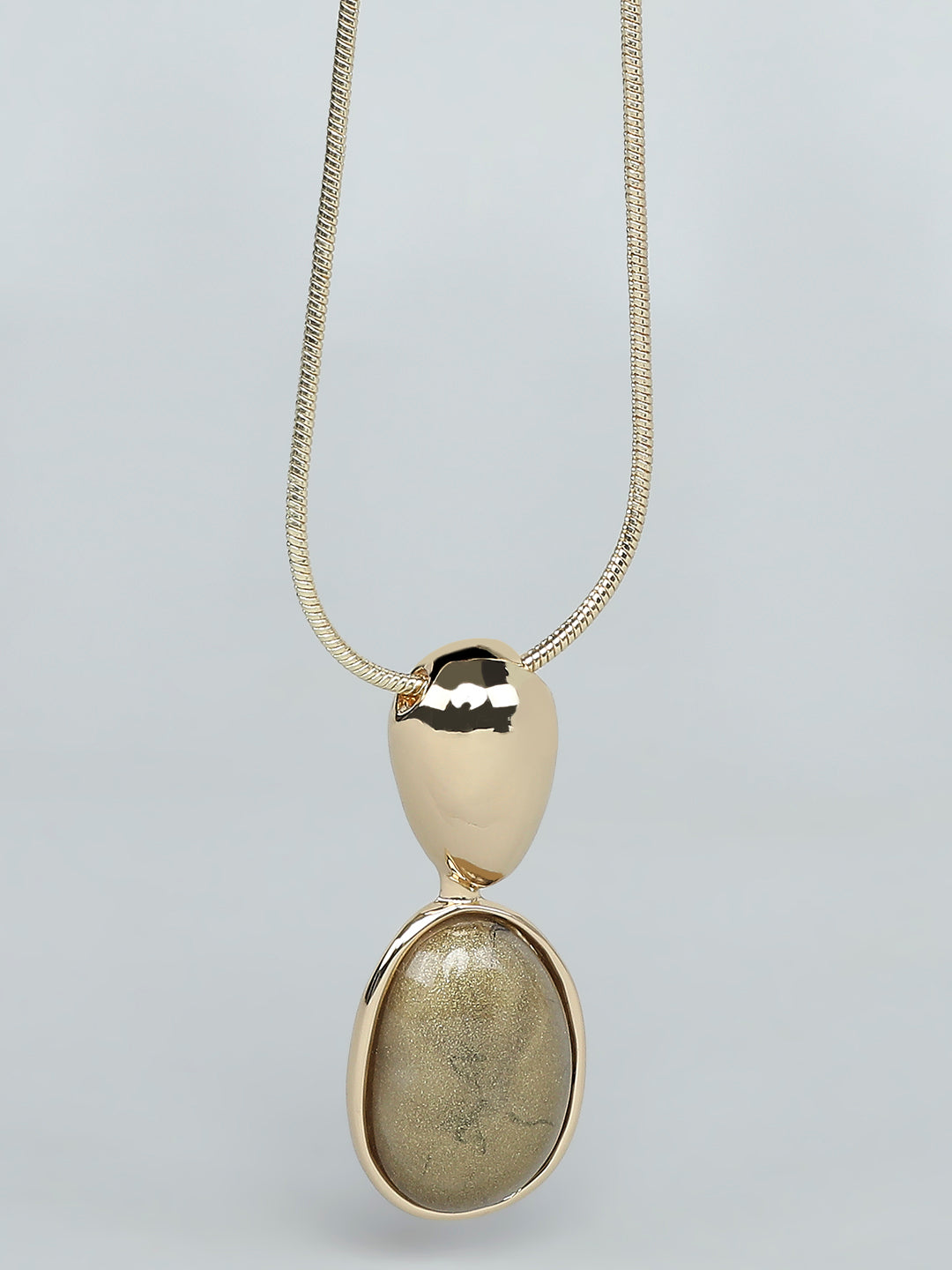 Golden Pendant Necklace