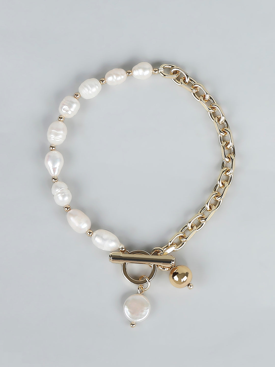 Golden Pearl Bracelet