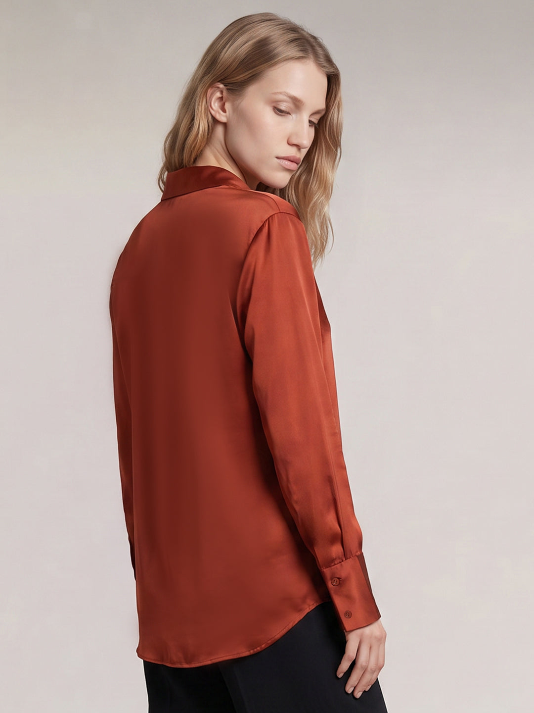 Rust Full Sleeves Shirt