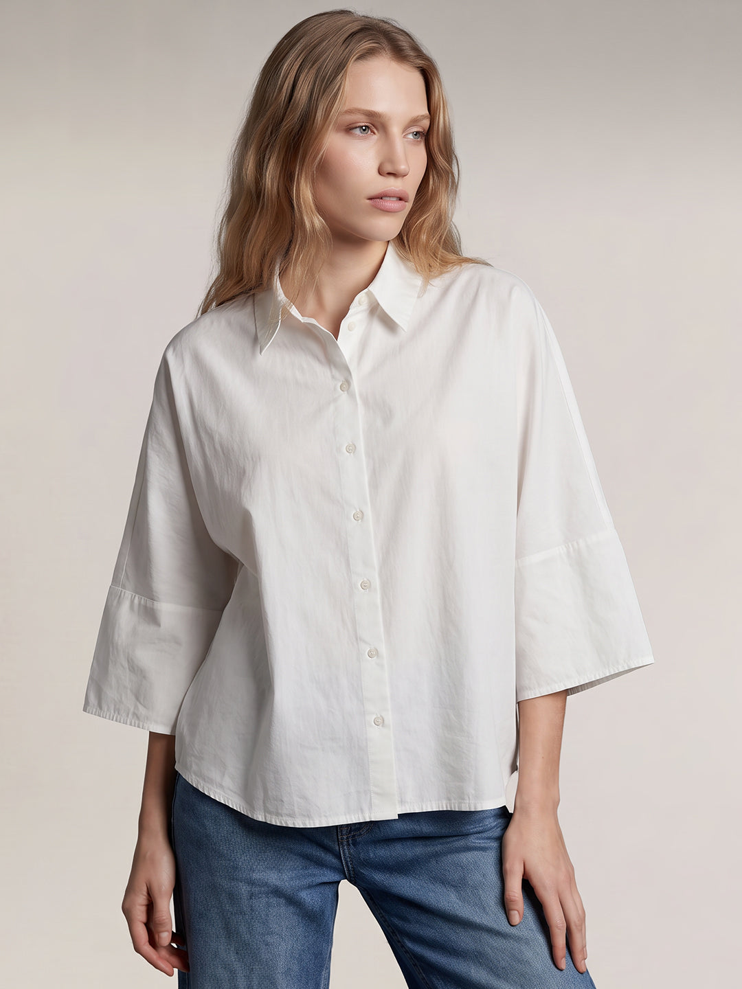 White Cotton Shirt