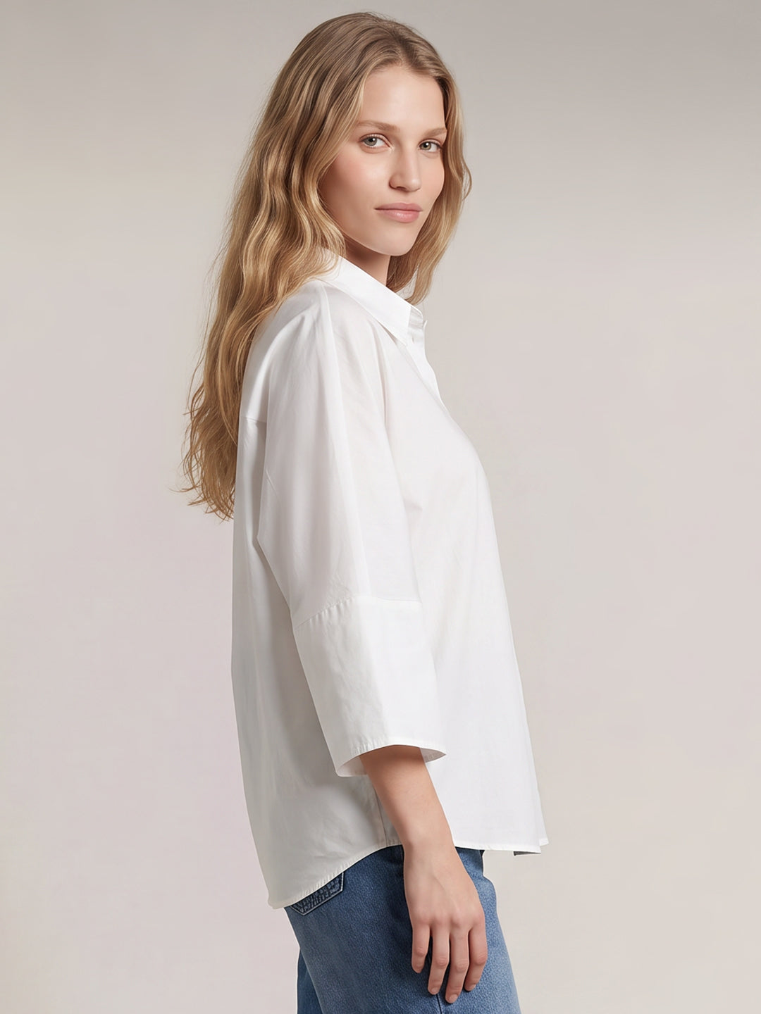 White Cotton Shirt