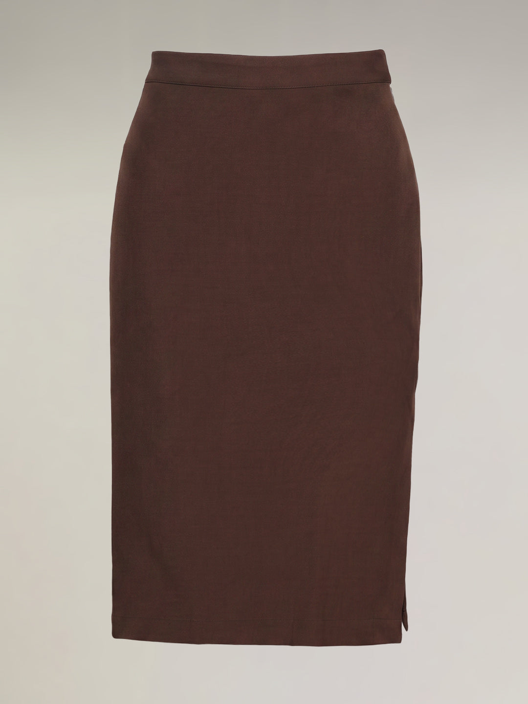 Brown Pencil Skirt