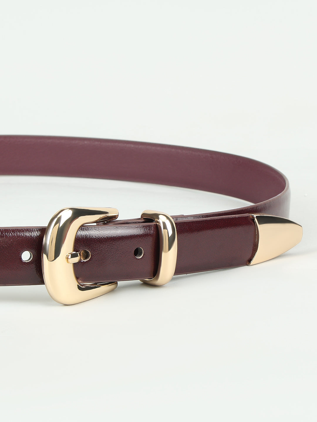 Burgundy Waist Belt