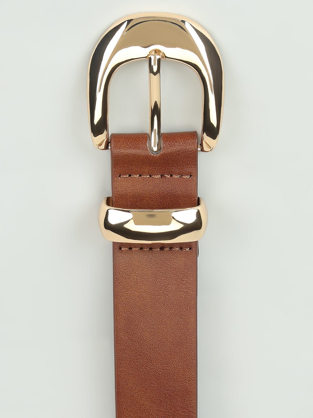 Beige Slim Belt
