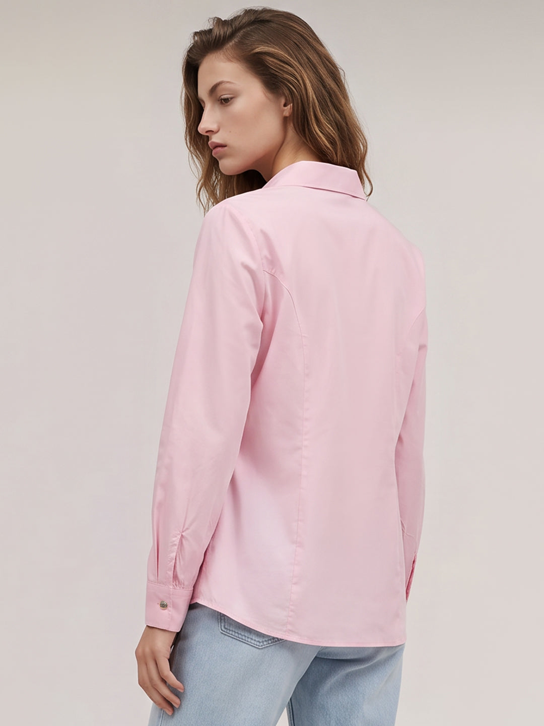 Pink Cotton Shirt