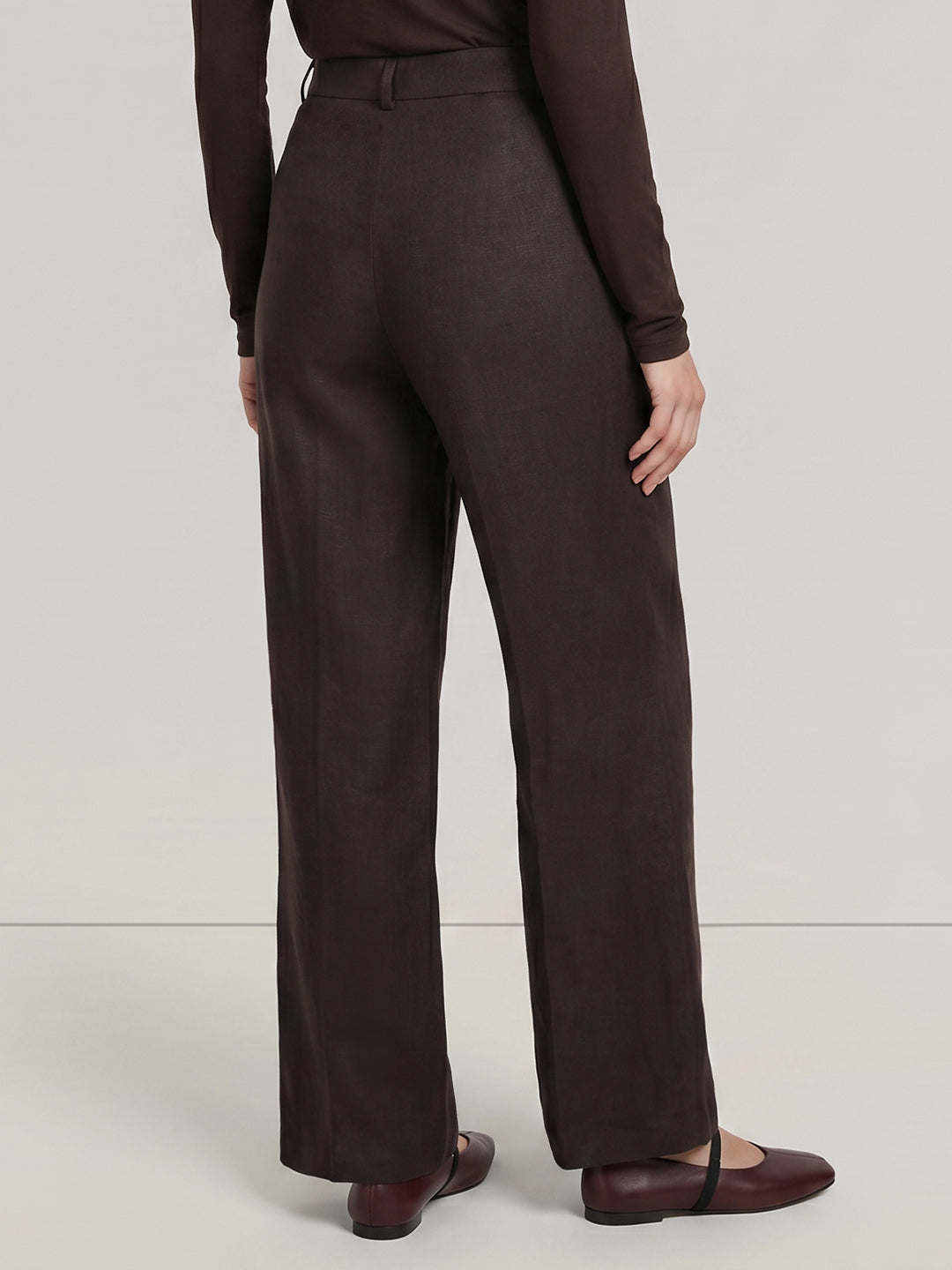 Dark Brown Pants