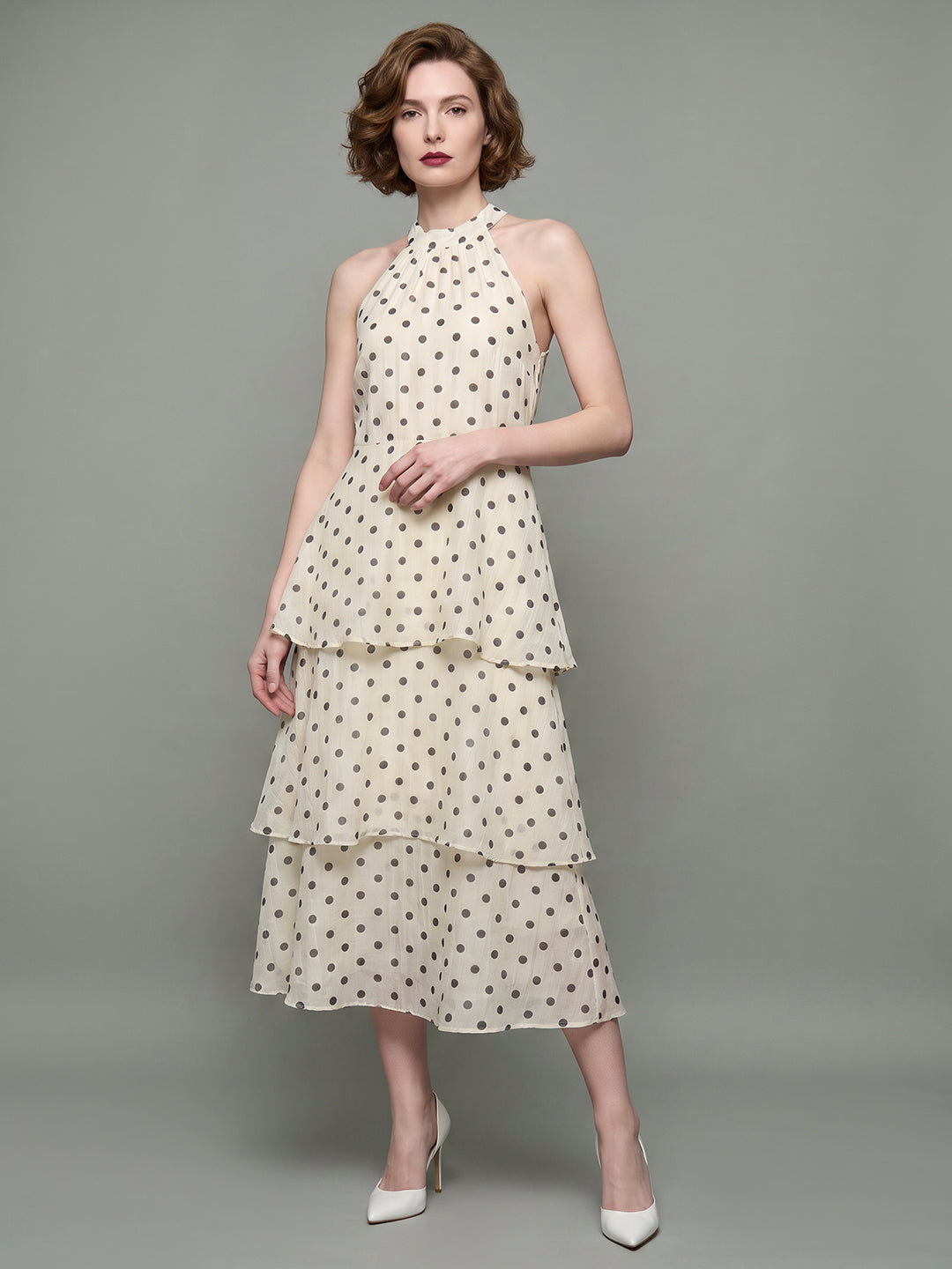 VERO MODA X Marilyn Monroe Polka Dot Dress