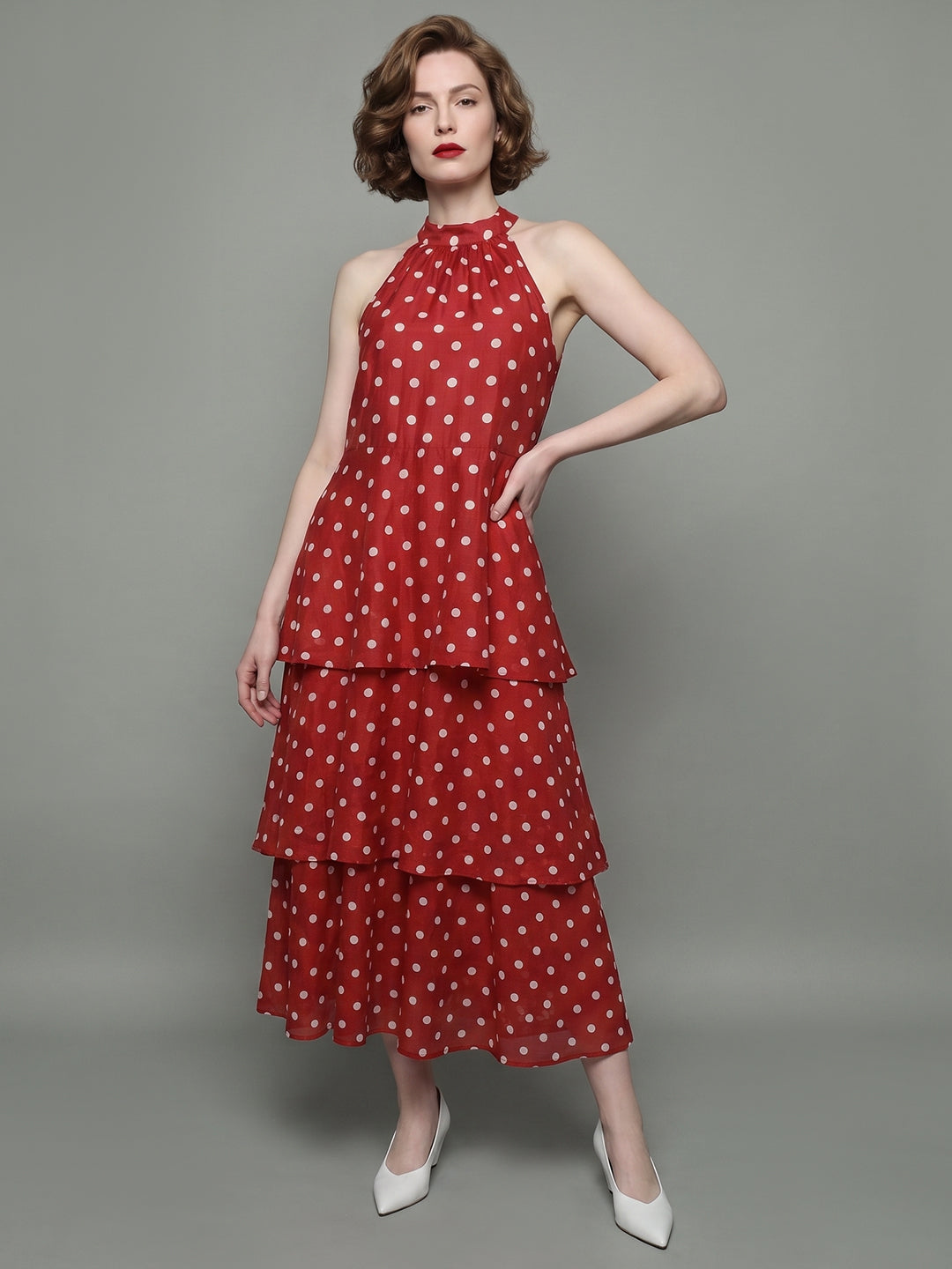 VERO MODA X Marilyn Monroe Polka Dot Dress