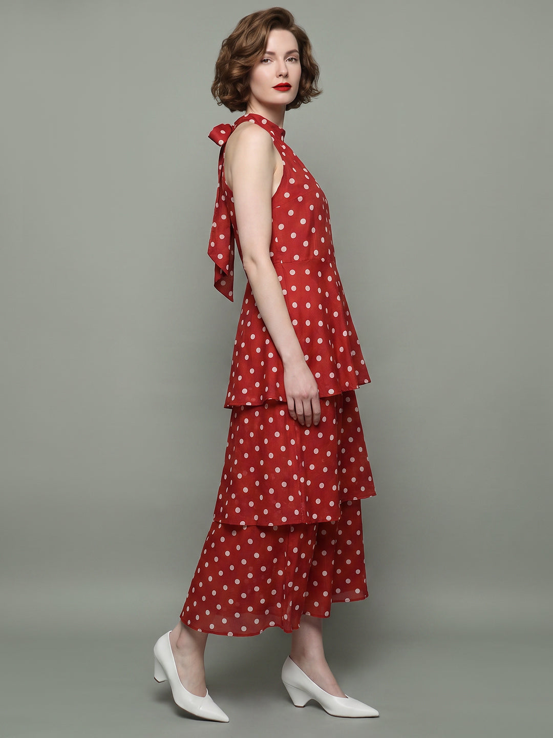 VERO MODA X Marilyn Monroe Polka Dot Dress