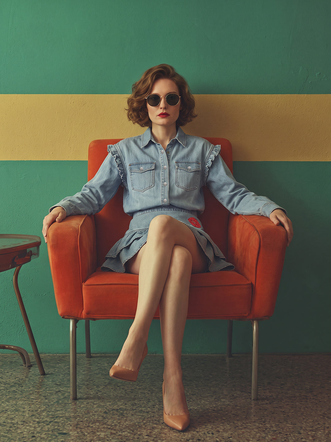 VERO MODA X Marilyn Monroe Denim Shirt