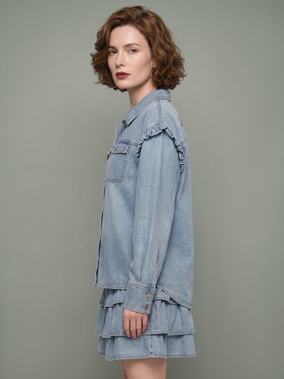 VERO MODA X Marilyn Monroe Denim Shirt