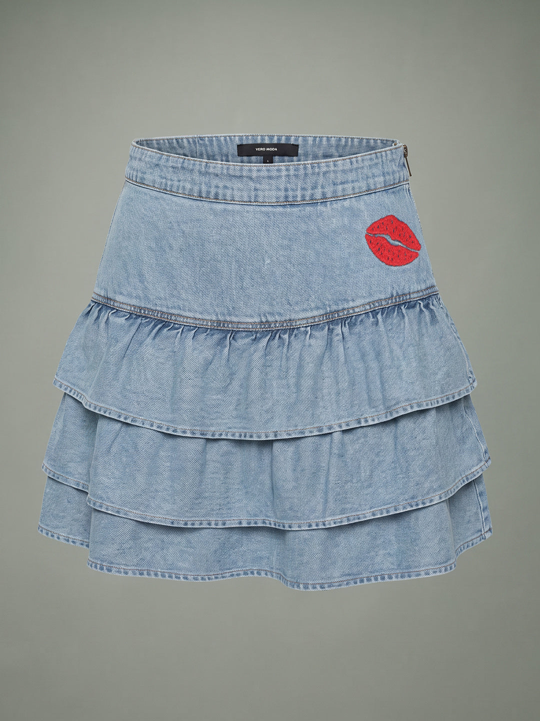VERO MODA X Marilyn Monroe Denim Mini Skirt