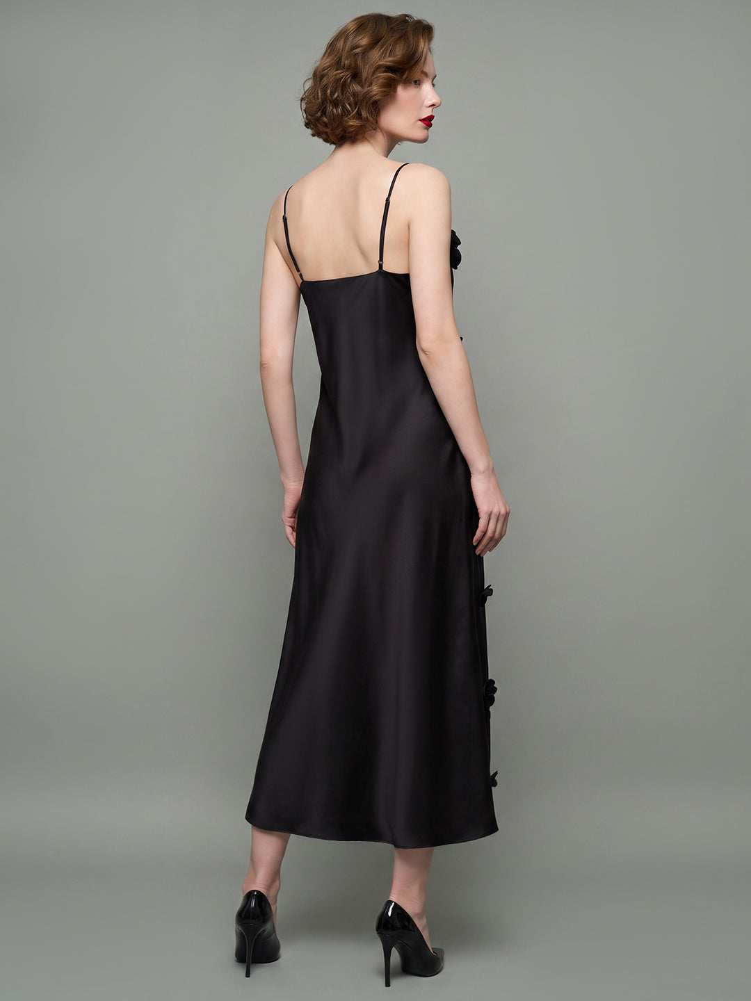 VERO MODA X Marilyn Monroe Satin Slip Dress