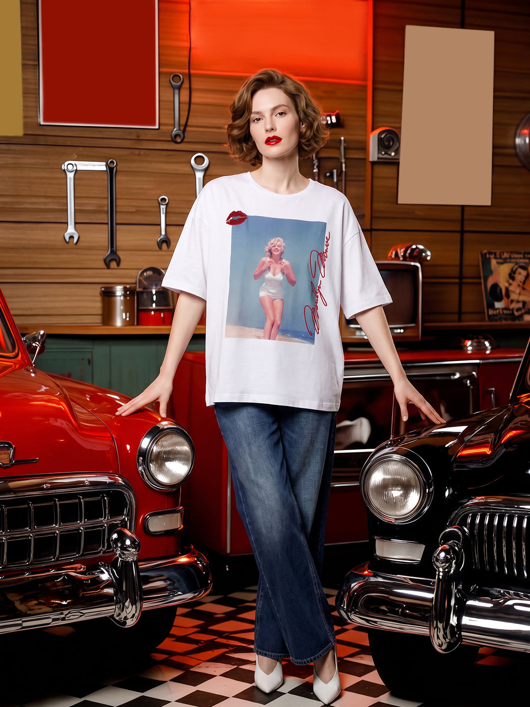 VERO MODA X Marilyn Monroe Printed T-shirt