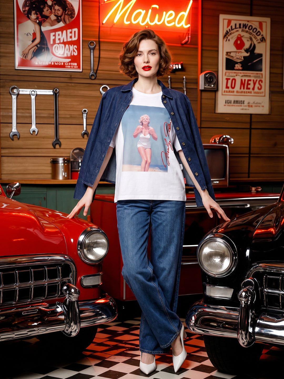 VERO MODA X Marilyn Monroe Printed T-shirt