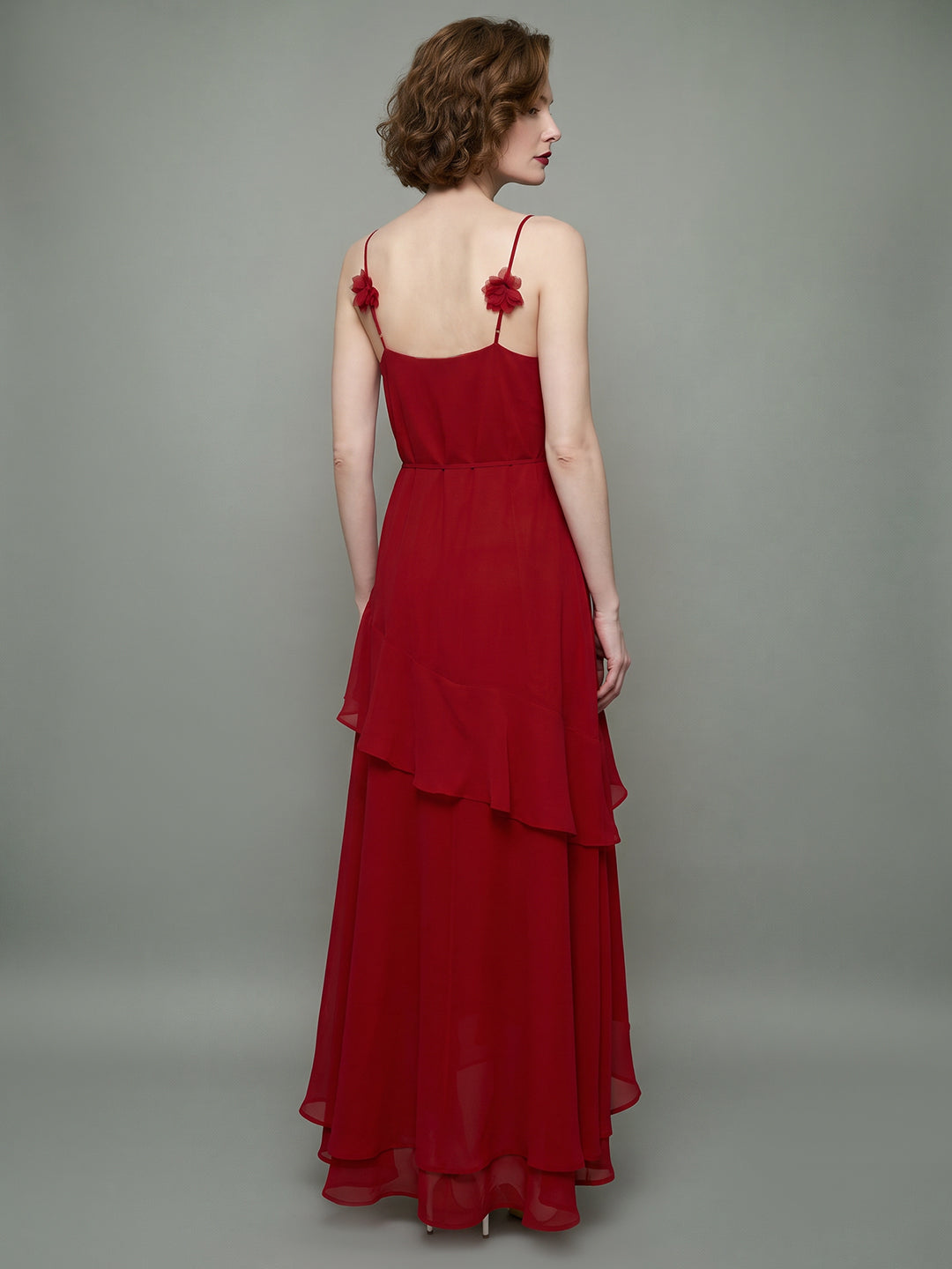 VERO MODA X Marilyn Monroe Red Midi Dress