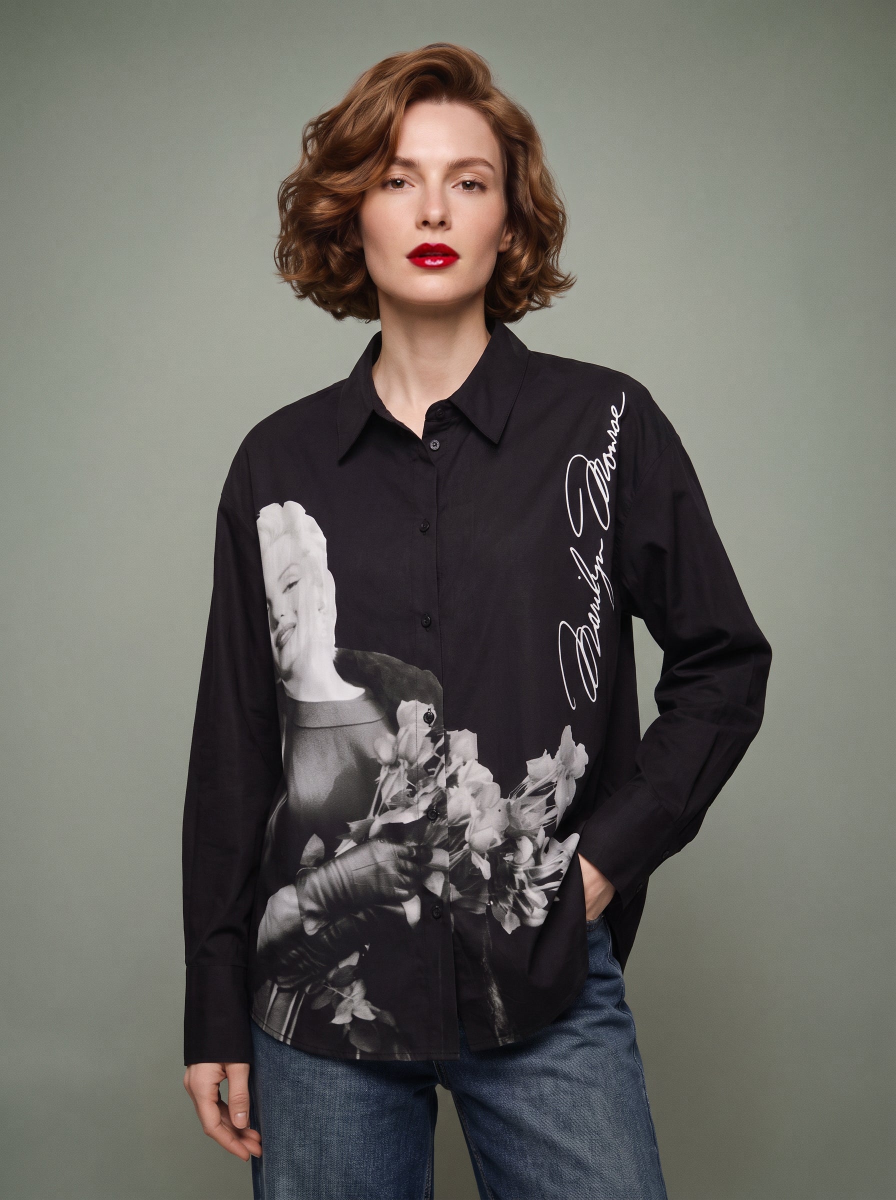 VERO MODA X Marilyn Monroe Printed Shirt