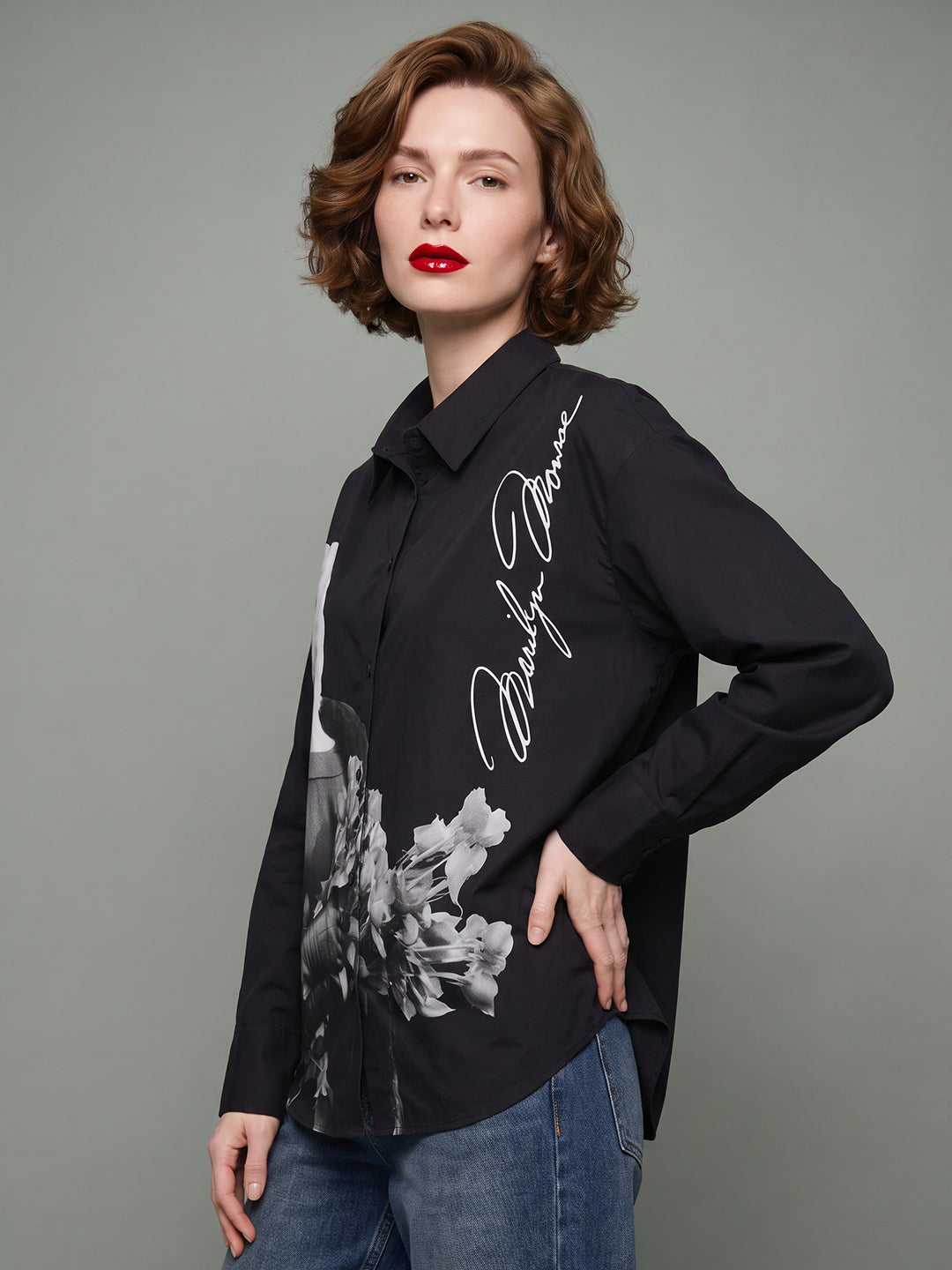 VERO MODA X Marilyn Monroe Printed Shirt