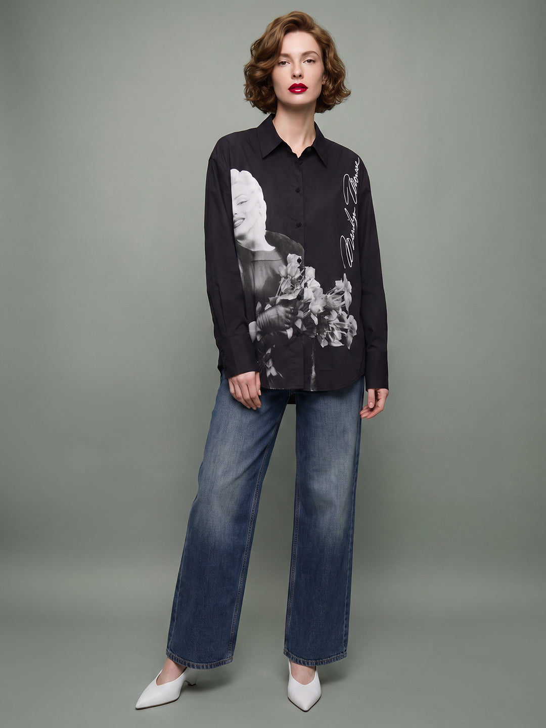 VERO MODA X Marilyn Monroe Printed Shirt