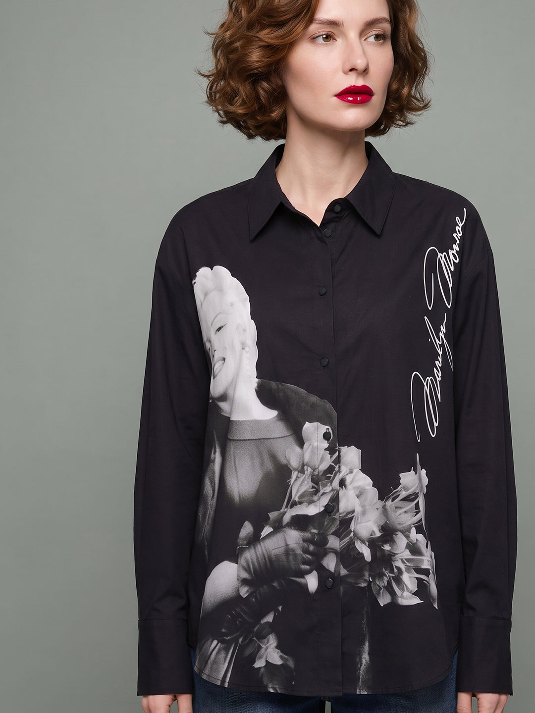 VERO MODA X Marilyn Monroe Printed Shirt