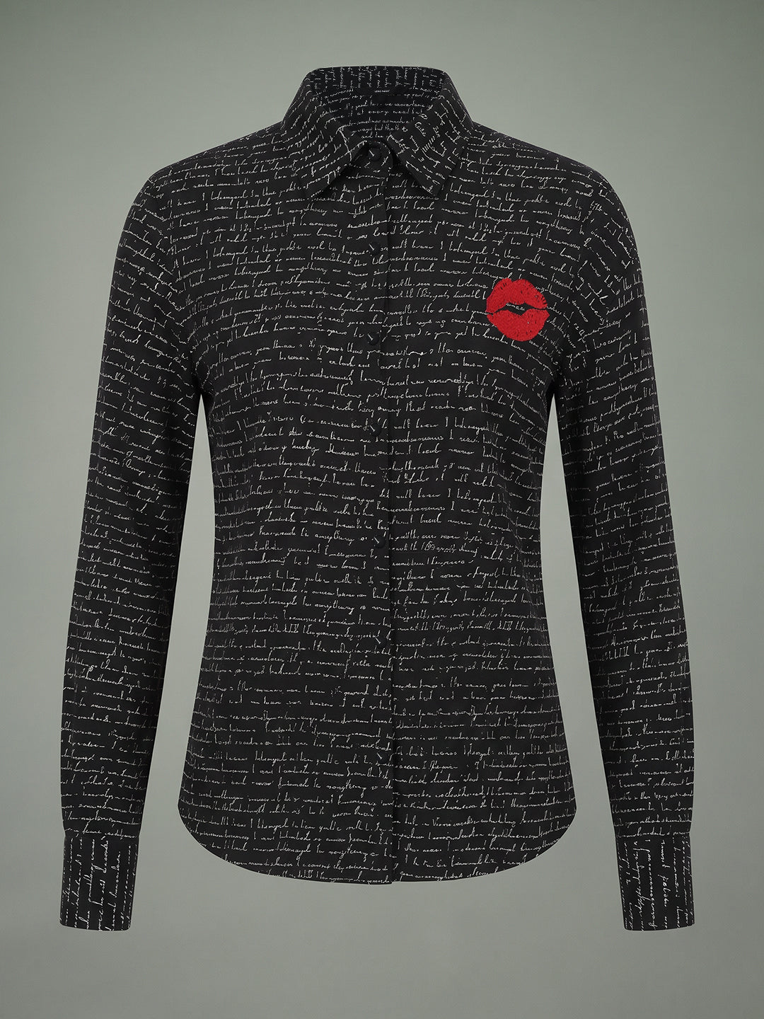 VERO MODA X Marilyn Monroe Black Printed Shirt