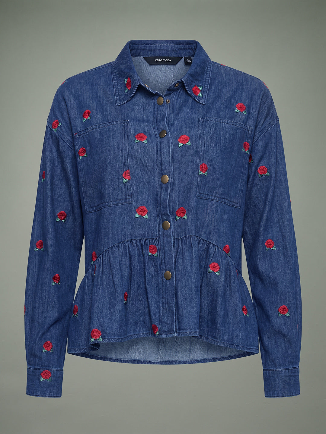 VERO MODA X Marilyn Monroe Printed Denim Shirt