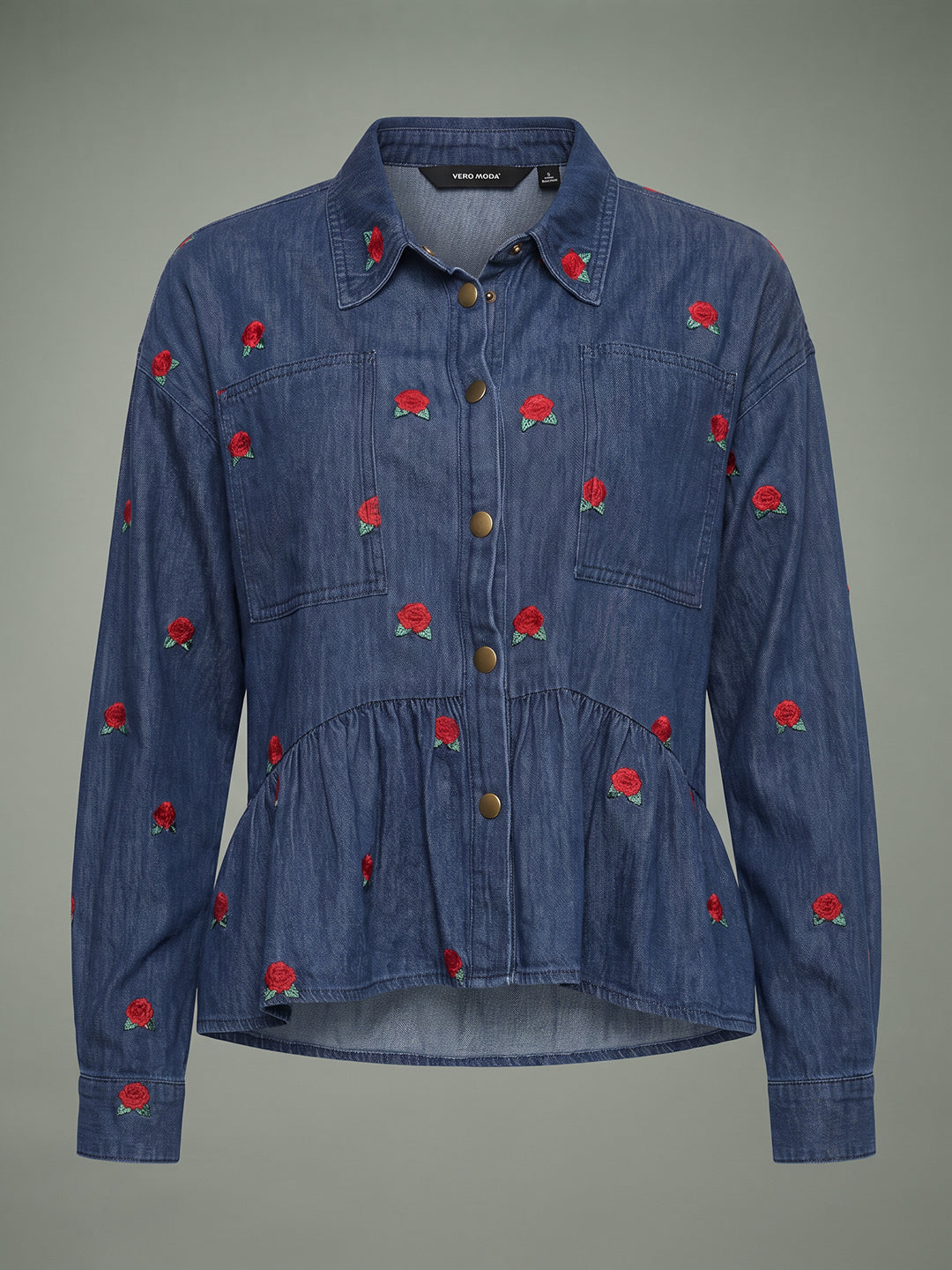 VERO MODA X Marilyn Monroe Printed Denim Shirt