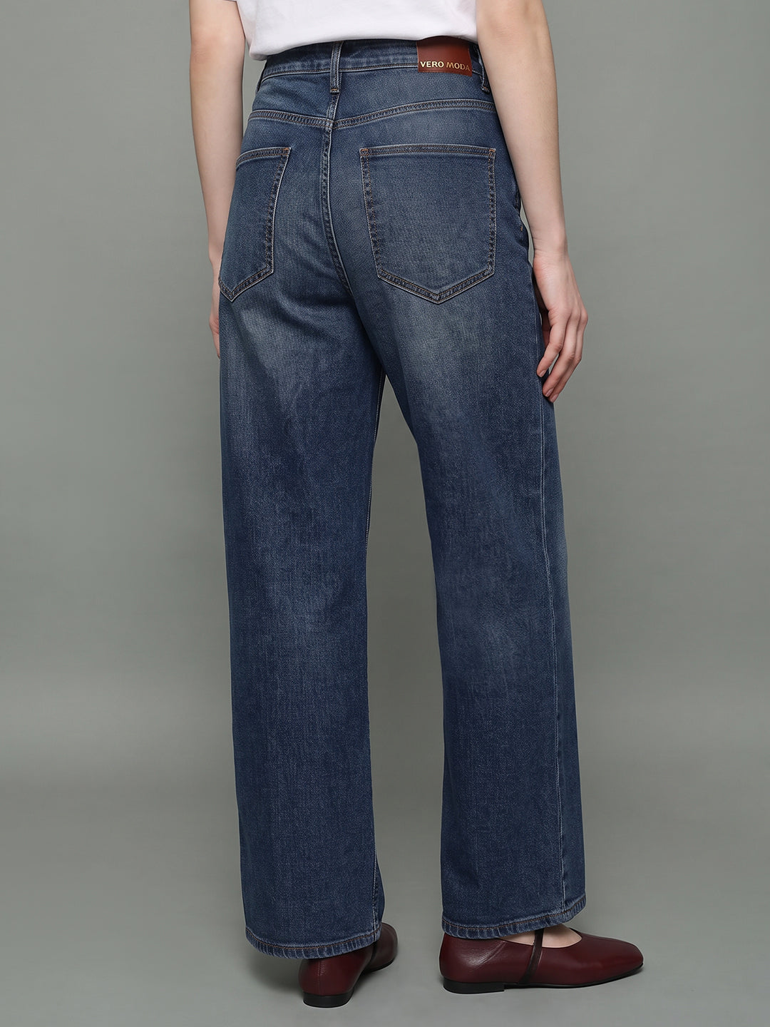 VERO MODA X Marilyn Monroe Wide Leg Jeans