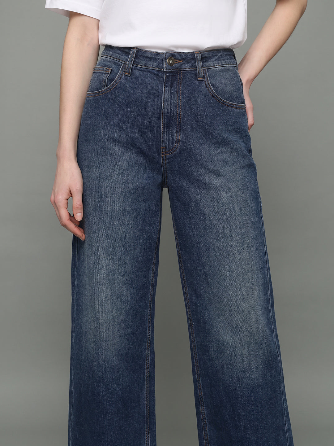 VERO MODA X Marilyn Monroe Wide Leg Jeans