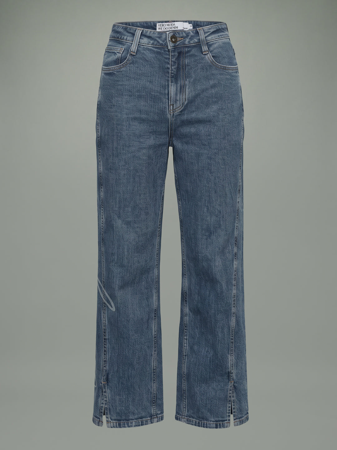 VERO MODA X Marilyn Monroe Printed Wide Leg Jeans