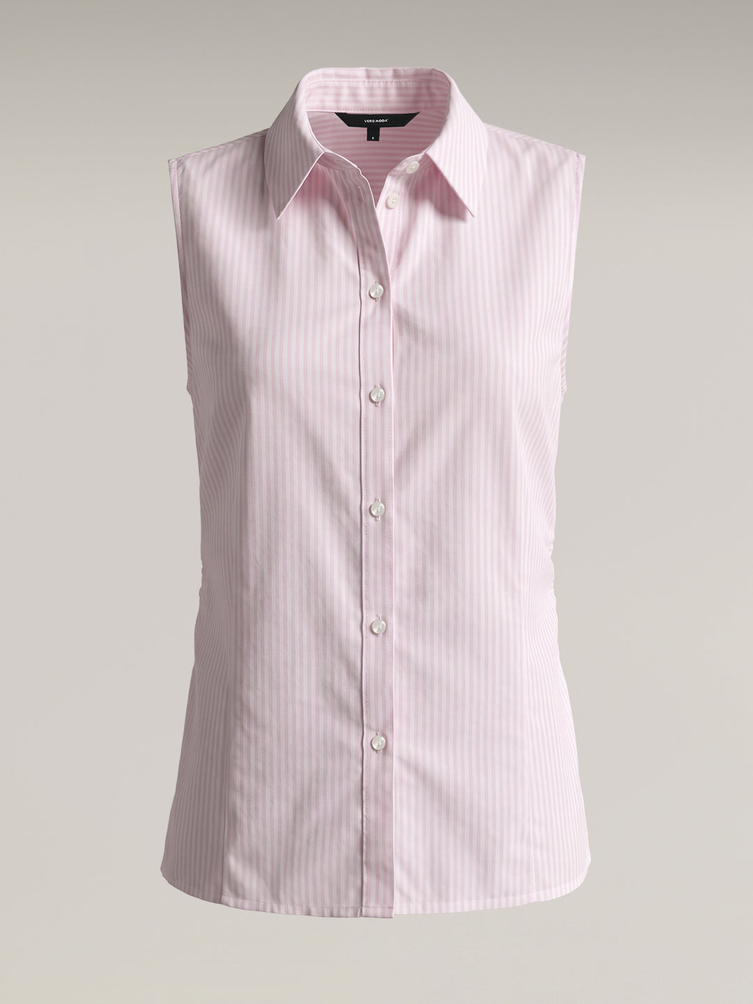 Light Pink Striped Shirt