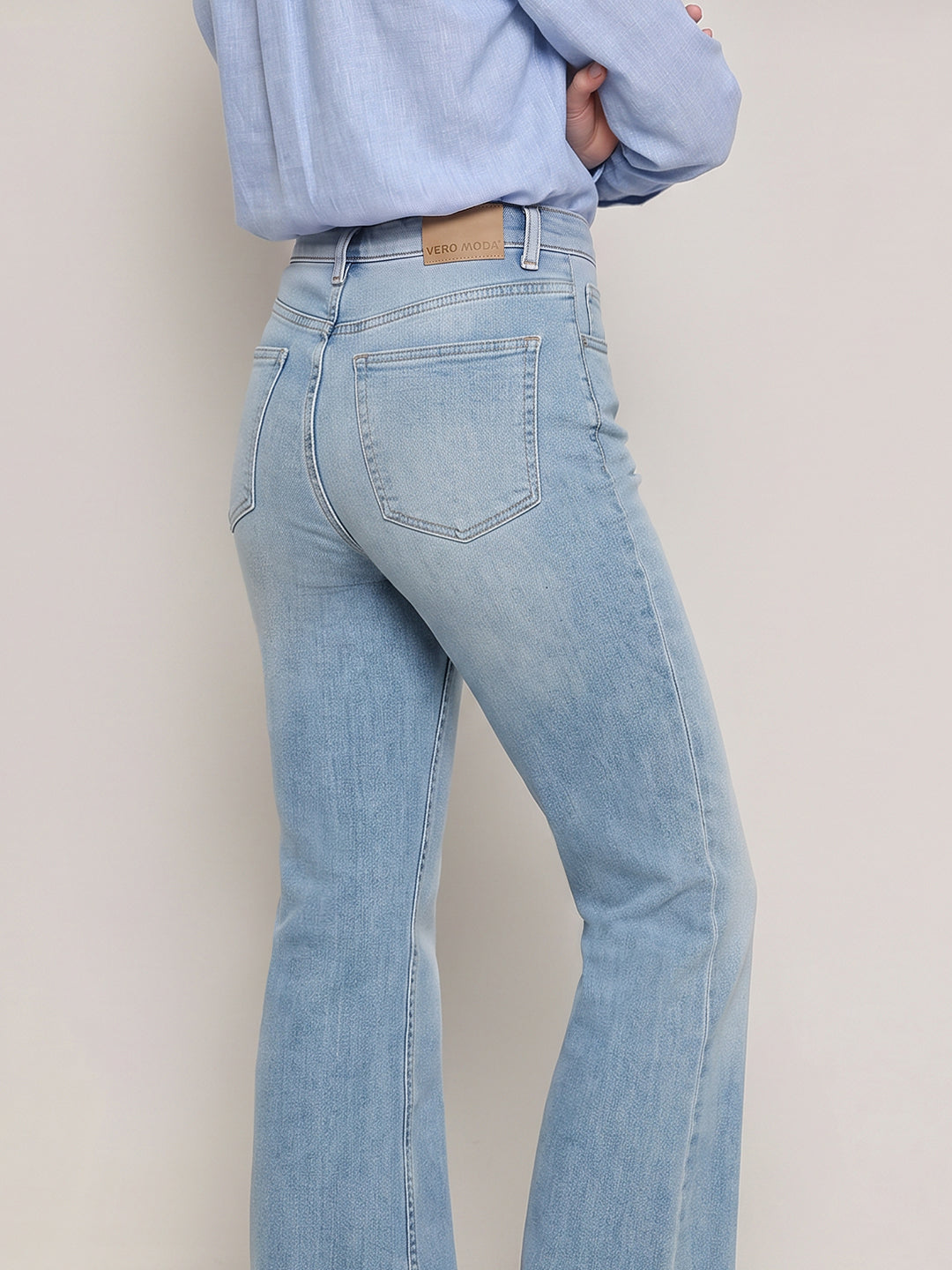 Light Wash Bootcut Jeans