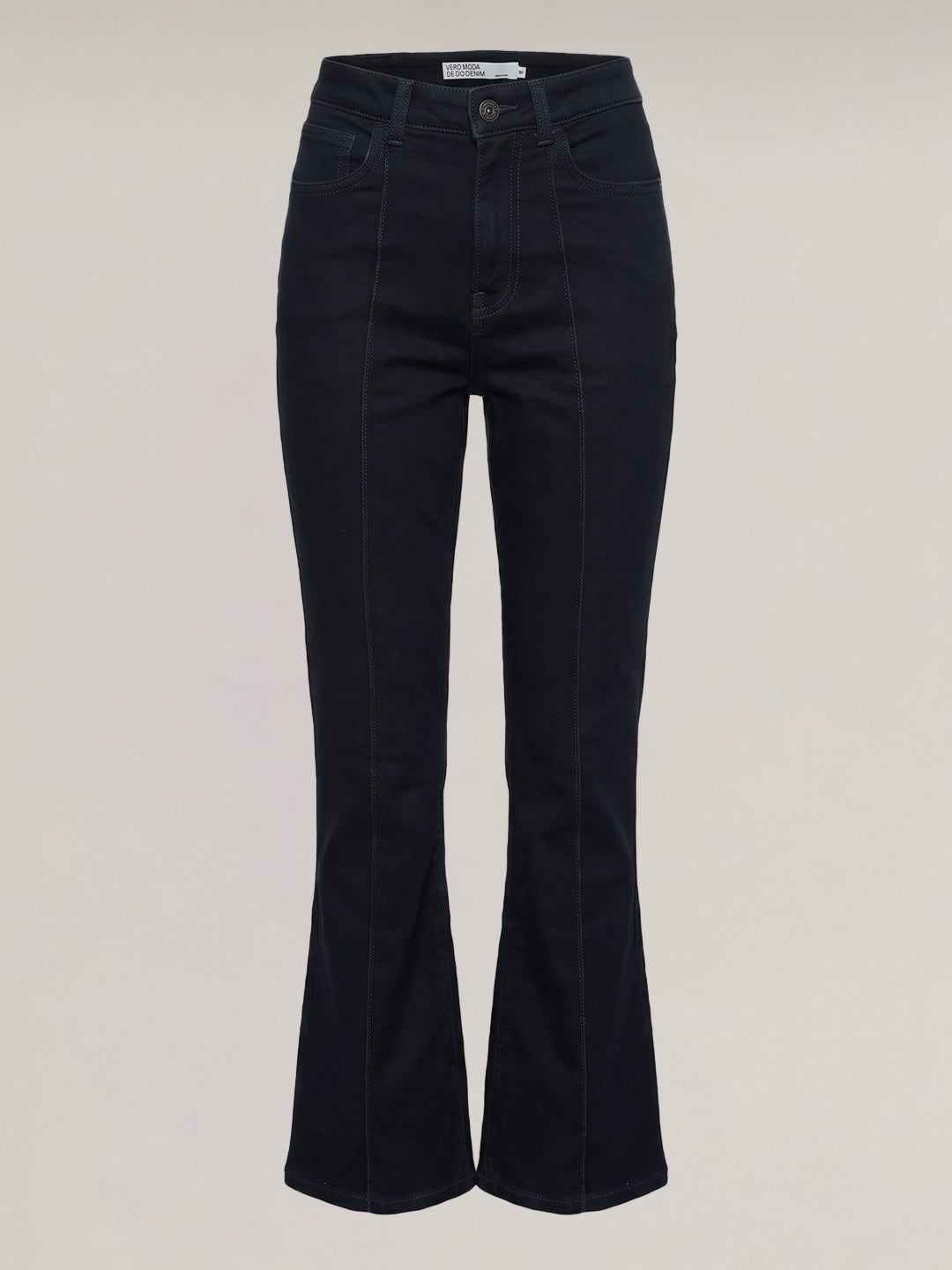 Dark Blue High Rise Bootcut Jeans