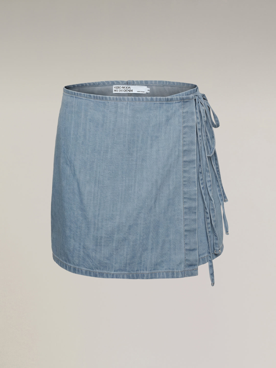 Light Blue High Rise Skort